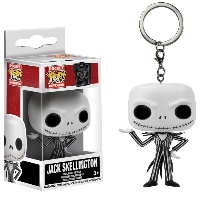 Nightmare Before Christmas: Jack Skellington Pocket Pop! Keychain