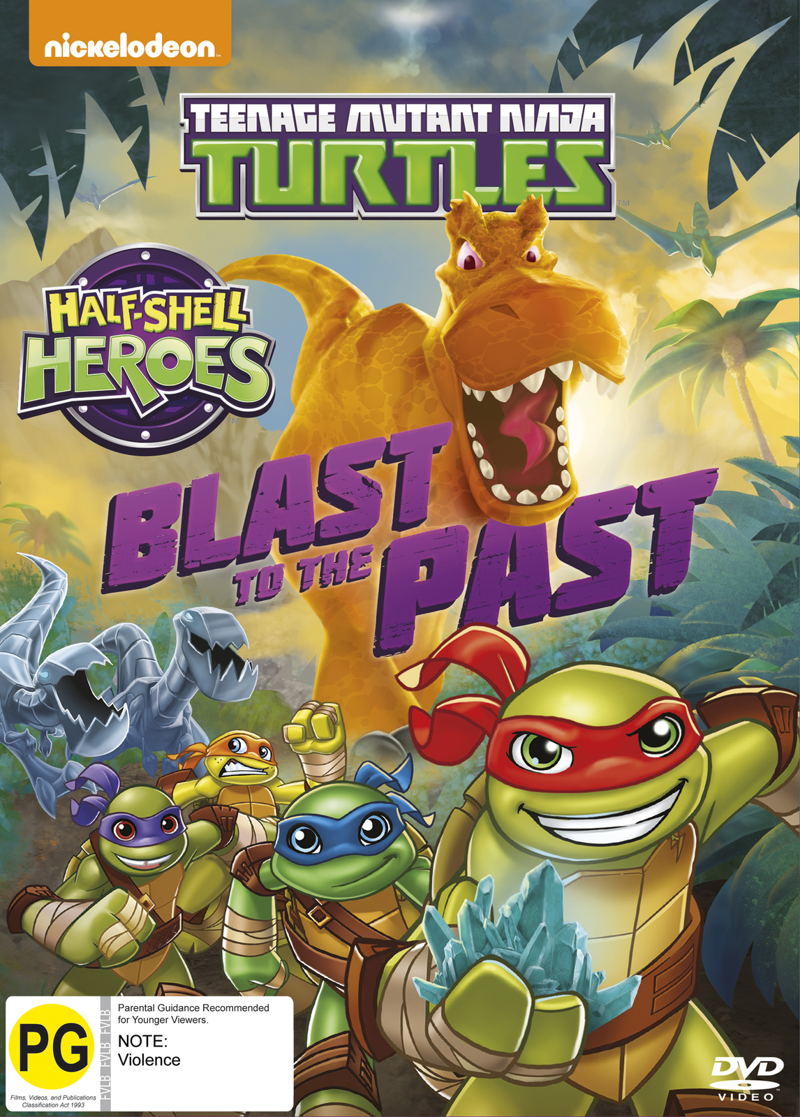 TMNT: Half Shell Heroes, Blast to The Past on DVD image