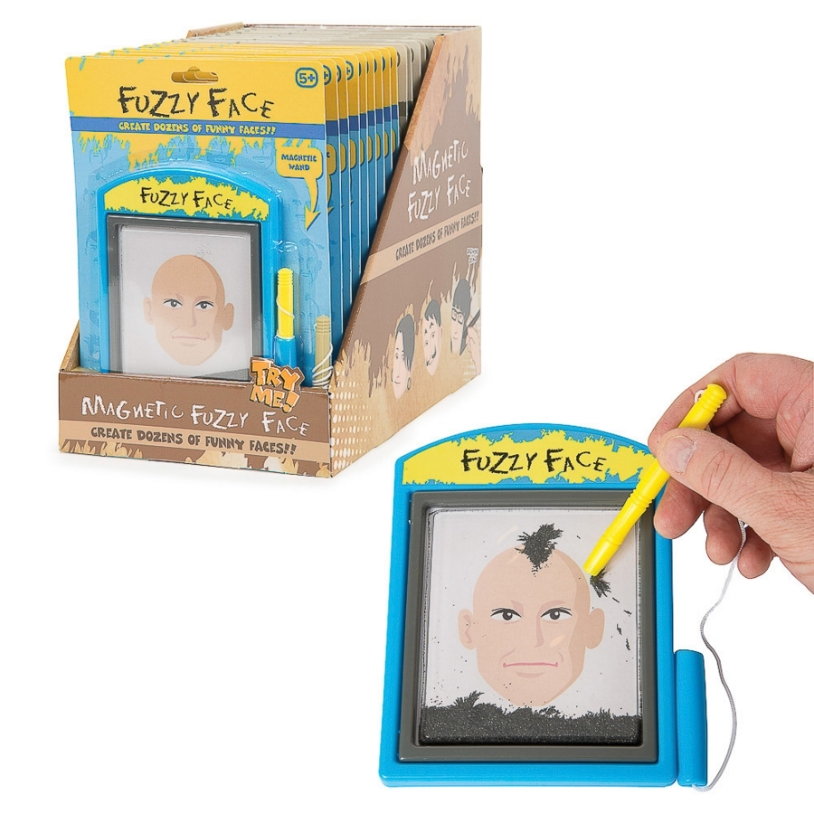 Magnetic Fuzzy Face - Assorted Designs image
