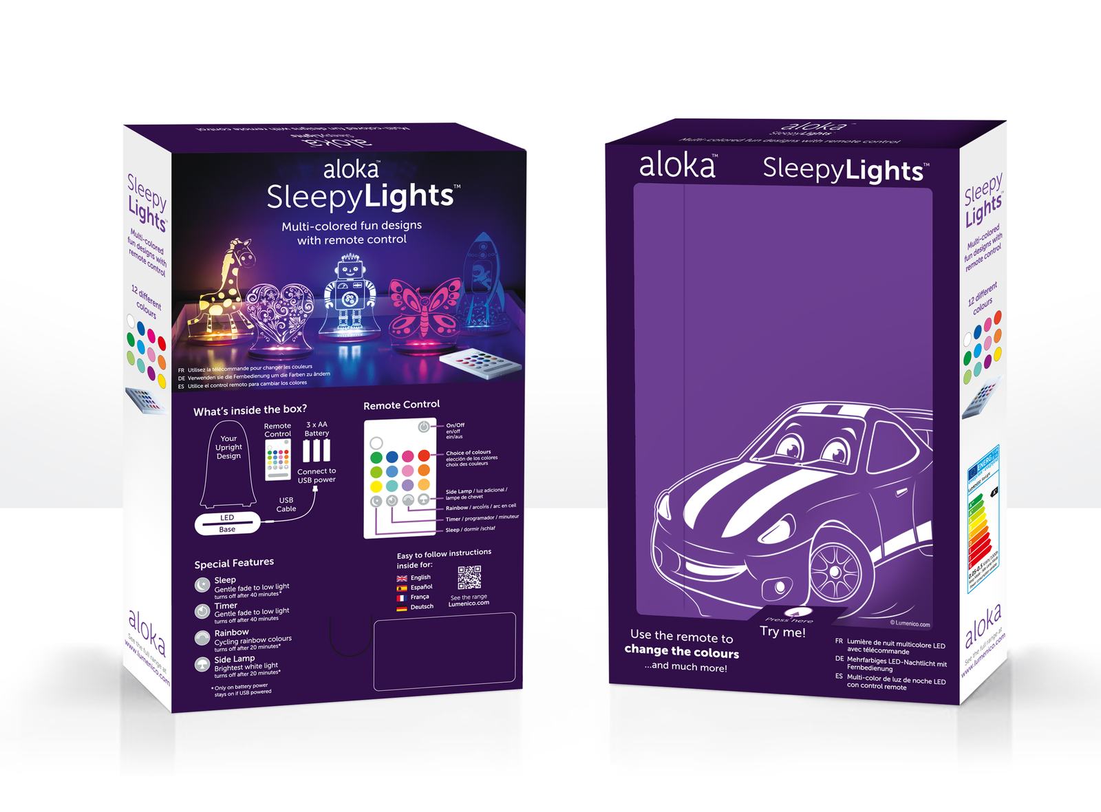 Aloka: Night Light - Race Car image