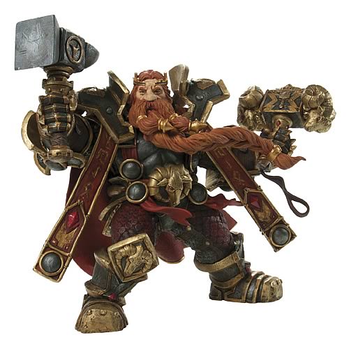 World of Warcraft Series 6 Dwarven King Action Figure image