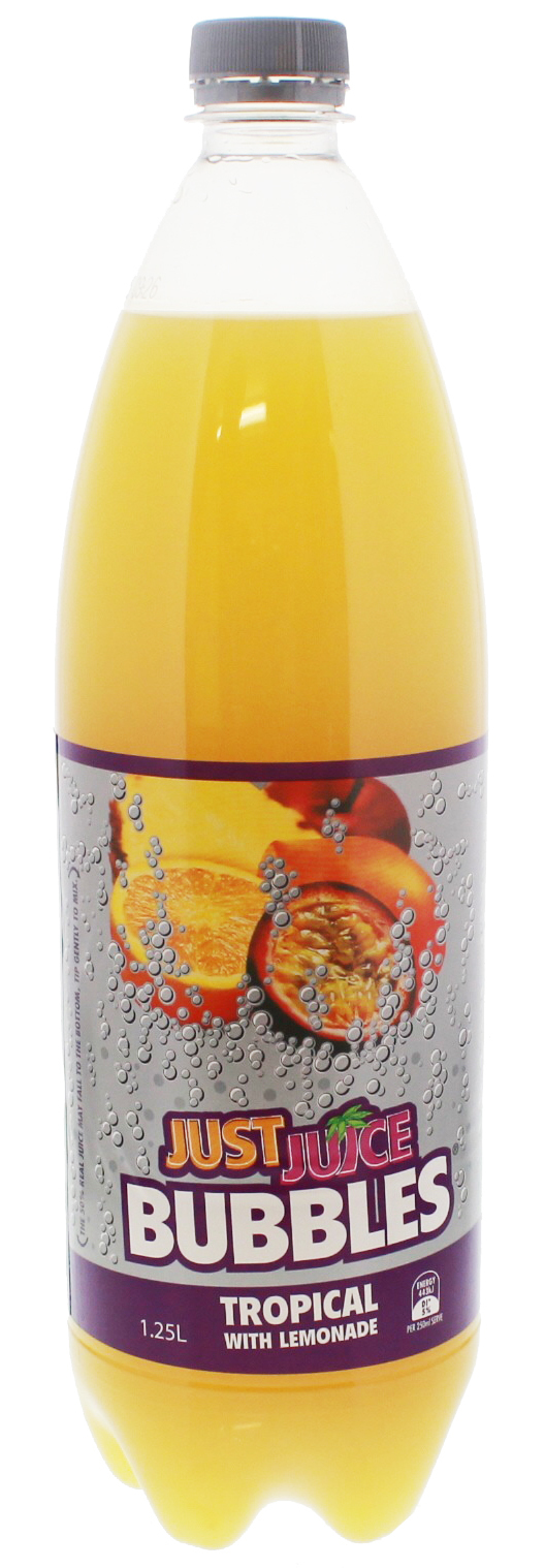 Just Juice Bubbles Tropical at Mighty Ape NZ