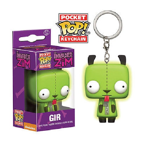 Invader Zim - GIR Pocket Pop! Keychain image