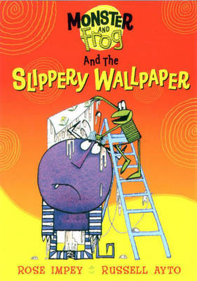 Monster And Frog and the Slippery Wallpaper by Rose Impey image