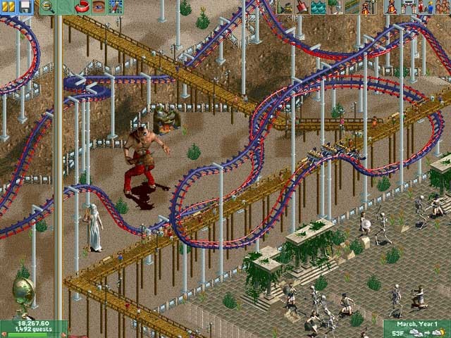 Rollercoaster Tycoon 2 Thrill Pack for PC Games image