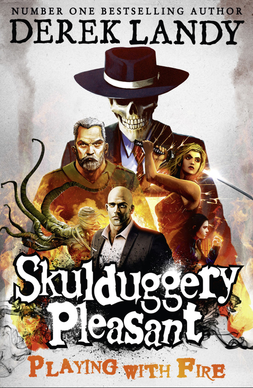 Playing with Fire (Skulduggery Pleasant #2) (UK Ed.) by Derek Landy