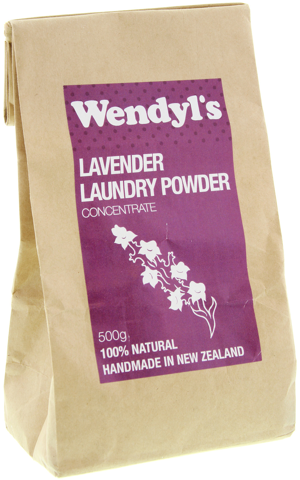 Wendyl's Laundry Powder Concentrate Lavender (500gm) at Mighty Ape NZ