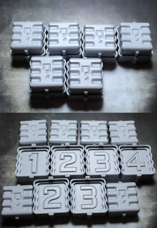 Secret Weapon 40mm Super Secret Objective Markers 01 (1, 2, 2, 3, 3, 4)