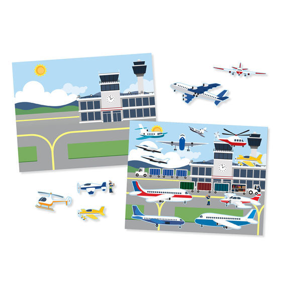 Melissa & Doug: Vehicles Reusable Sticker Pad image
