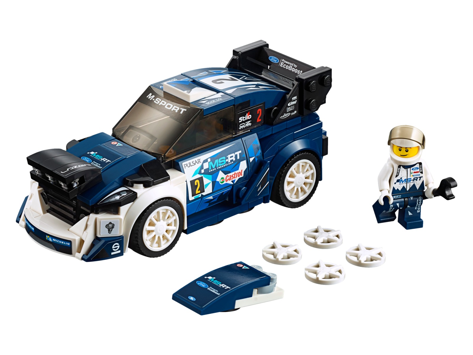 LEGO Speed Champions: Ford Fiesta M-Sport WRC (75885) image