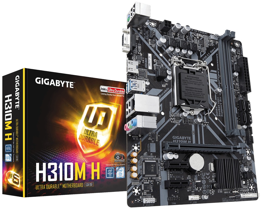 Gigabyte H310M H MATX Motherboard image