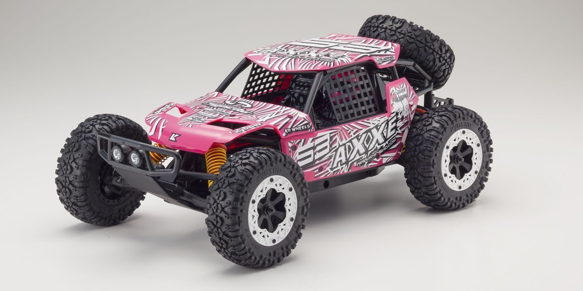 Kyosho 1/10 Axxe Readyset Electric Powered Type 6 - (Pink) image