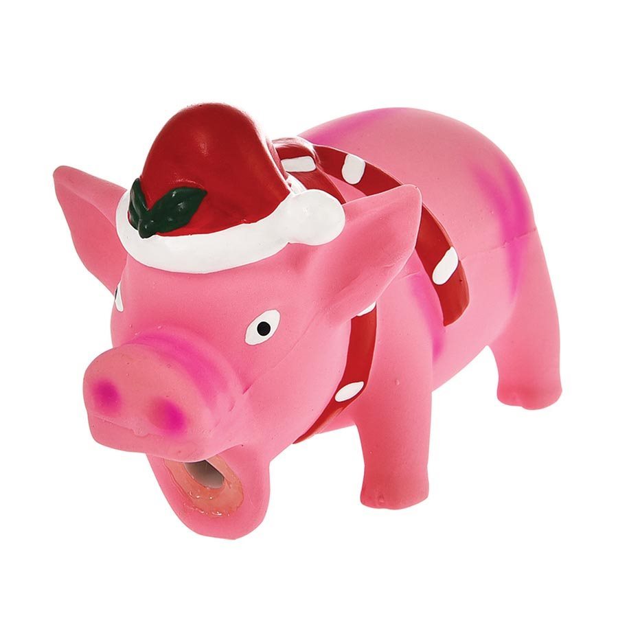 Buy IS GIFT Holiday Ham Dog Toy with Sound at Mighty Ape NZ