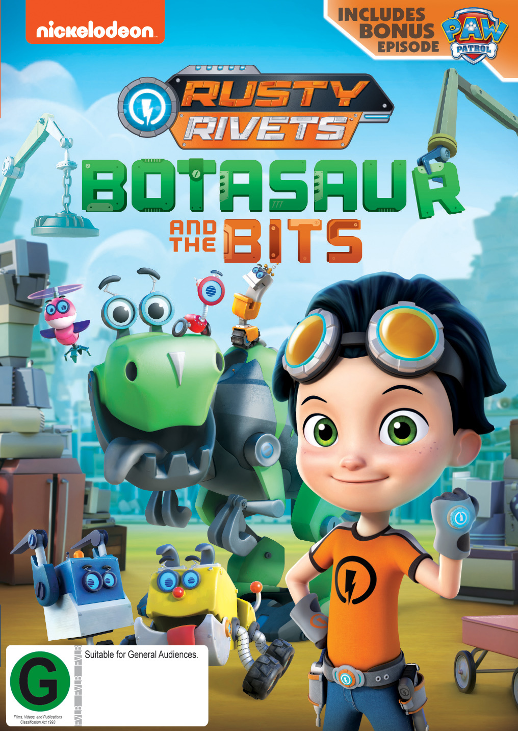 Rusty Rivets: Botasaur And The Bits on DVD