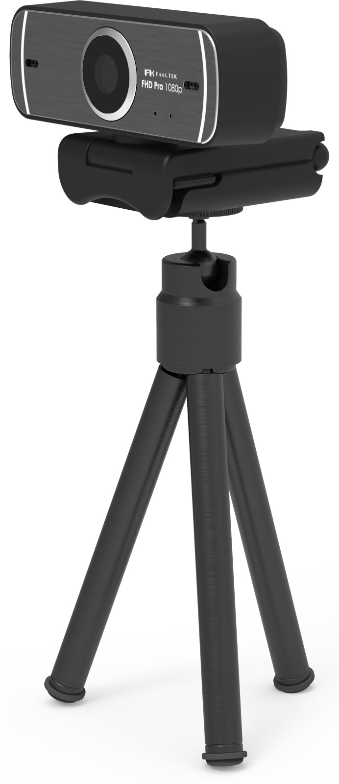 Feeltek Elec Pro FHD 1080p 5MP Webcam w/ Tripod image