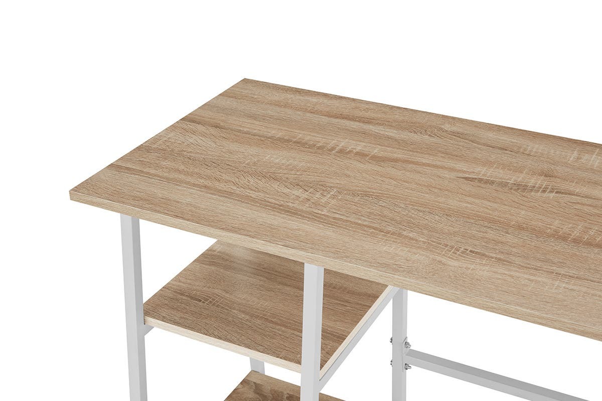 Buy Toronto Desk (Oak/White) at Mighty Ape NZ
