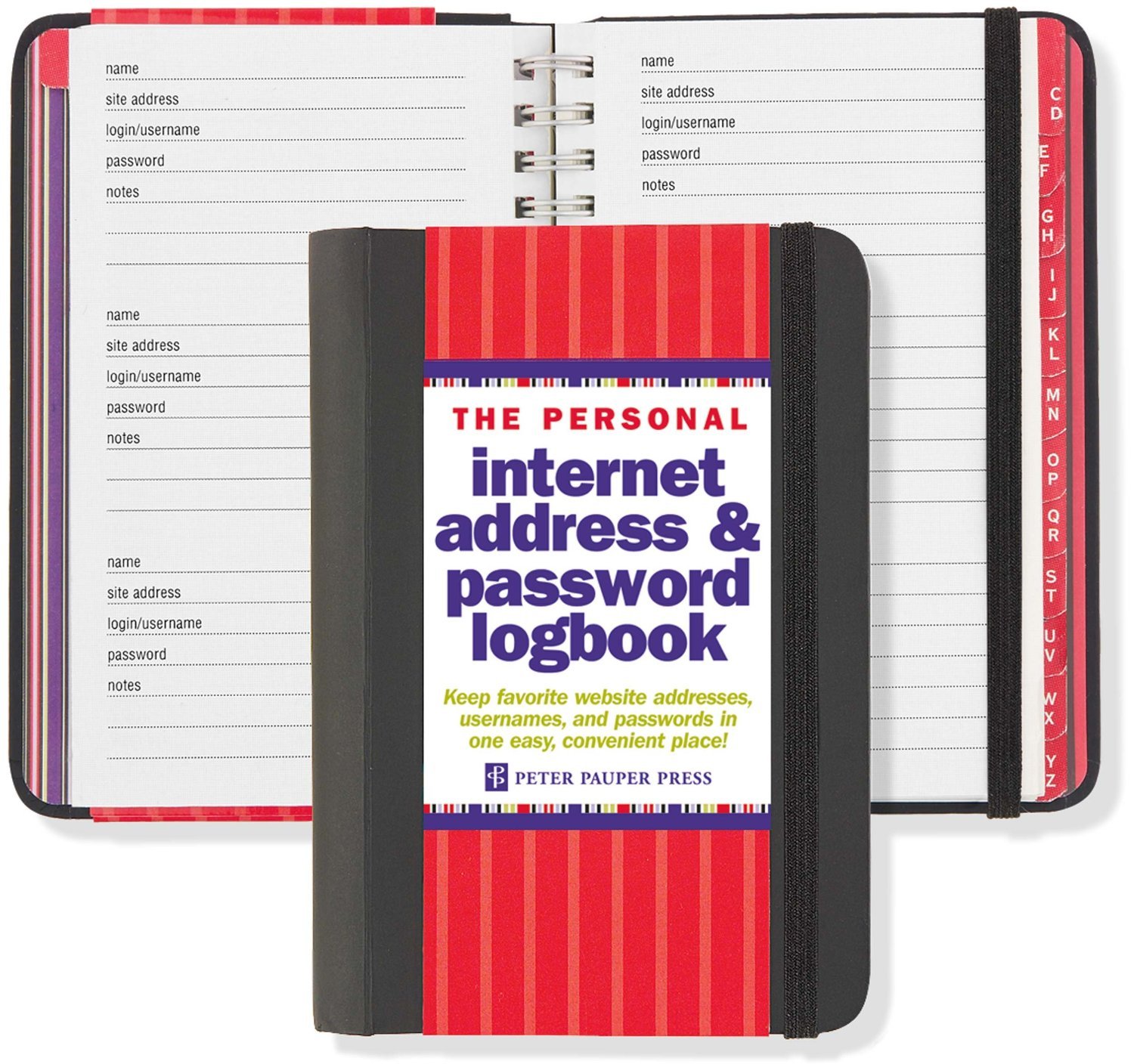 Buy Address & Password Logbook at Mighty Ape NZ