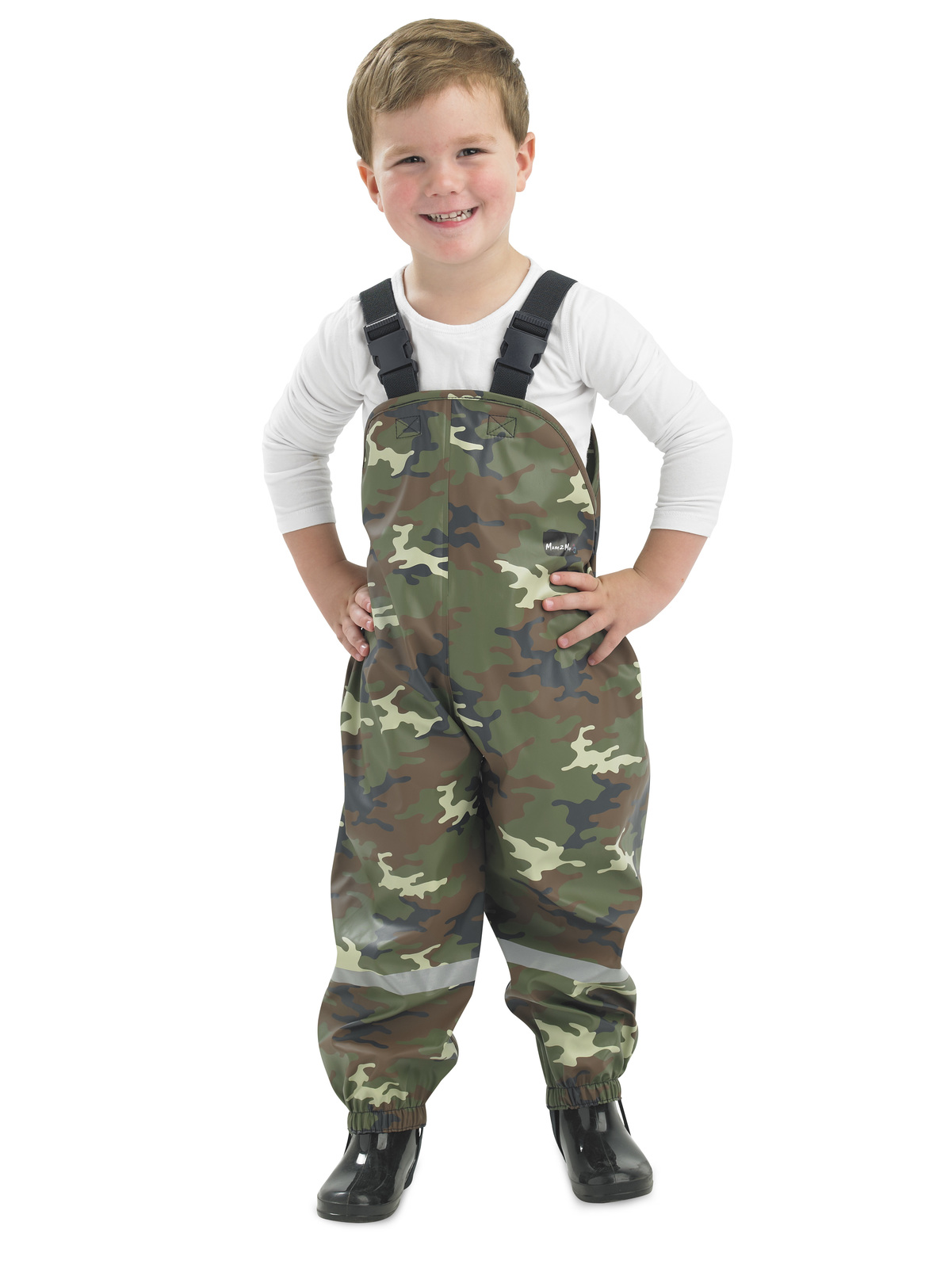 Mum 2 mum: Rain Overalls - Camo (12 Months) image