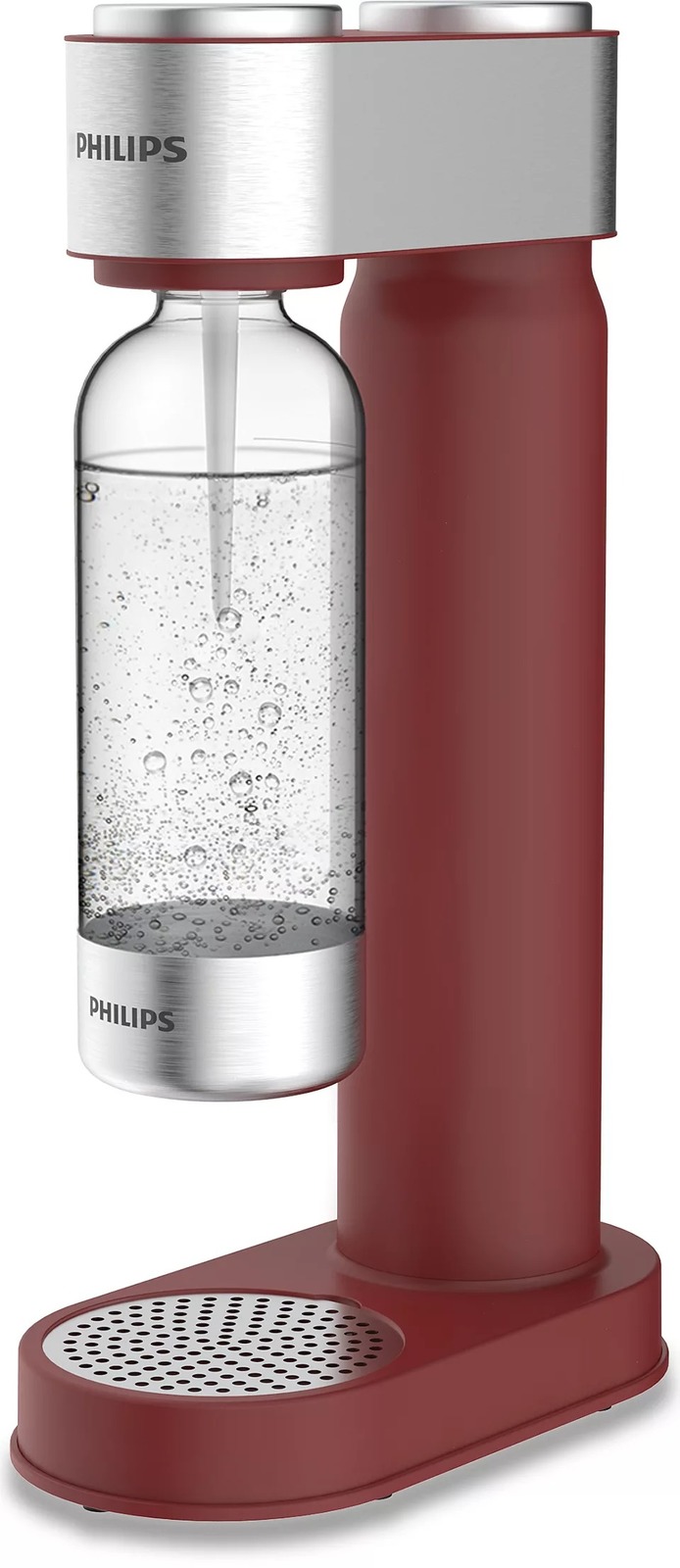 Buy Philips GoZero Soda Maker Red at Mighty Ape NZ