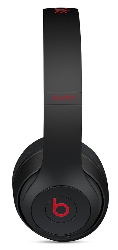 Beats: Studio3 Wireless Over-Ear Headphones - The Beats Decade Collection - With Pure Active Noise Cancellation - Defiant Black/Red image