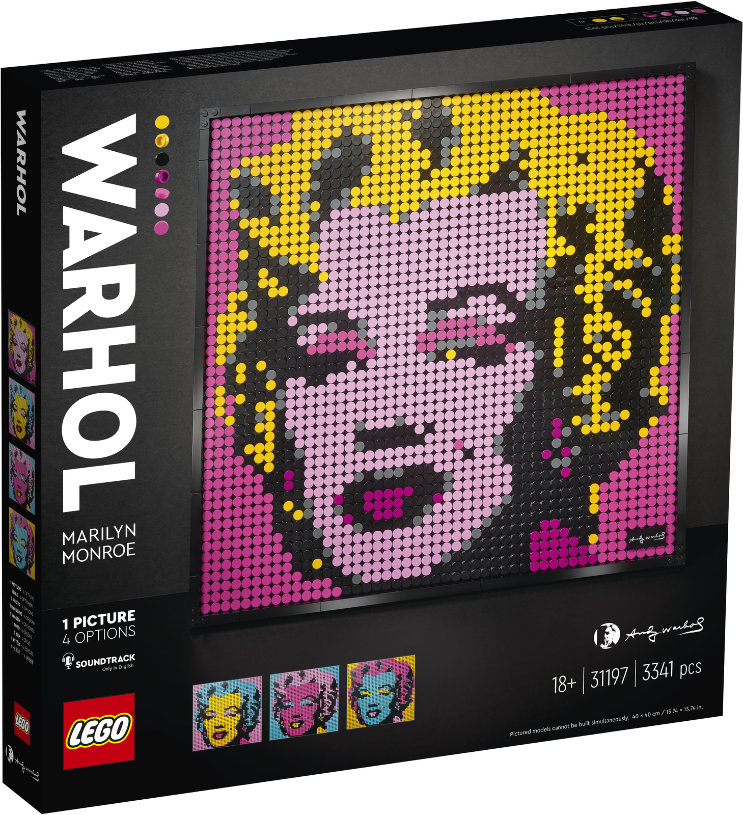 LEGO: Art - Marilyn Monroe | Toy | at Mighty Ape NZ