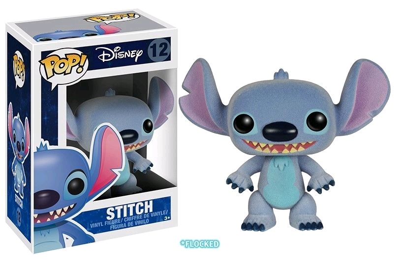 Lilo & Stitch - Stitch Flocked Pop! Vinyl Figure image