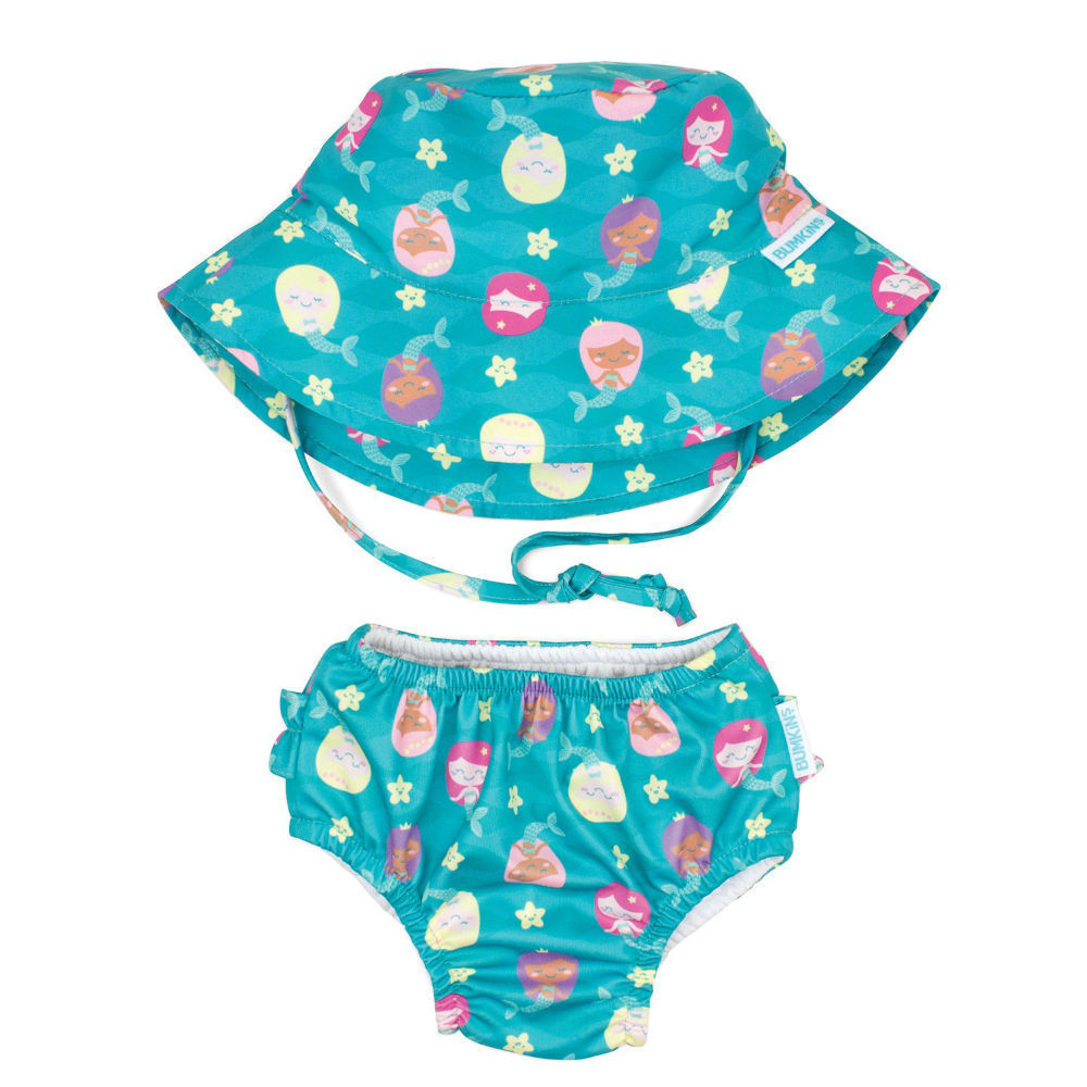 Bumkins: Swim Set - Mermaids (Small/6-12 Months) image