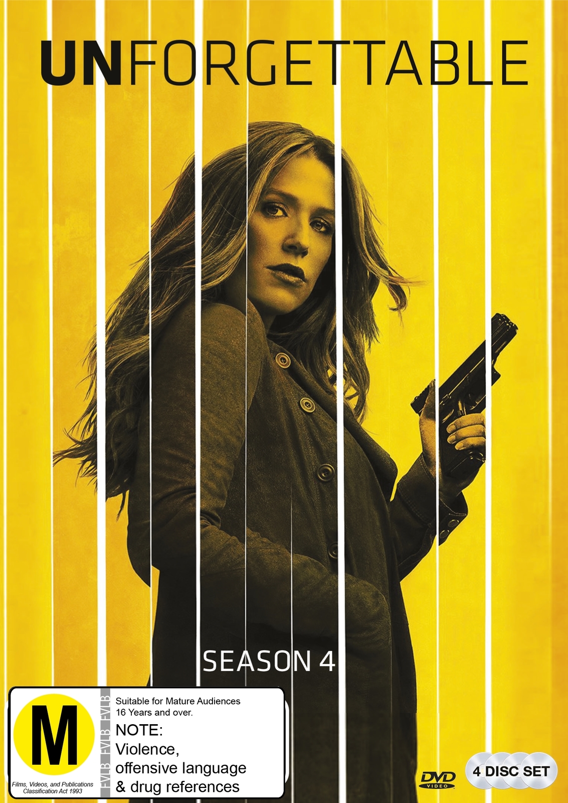 Unforgettable - Season 4 on DVD image