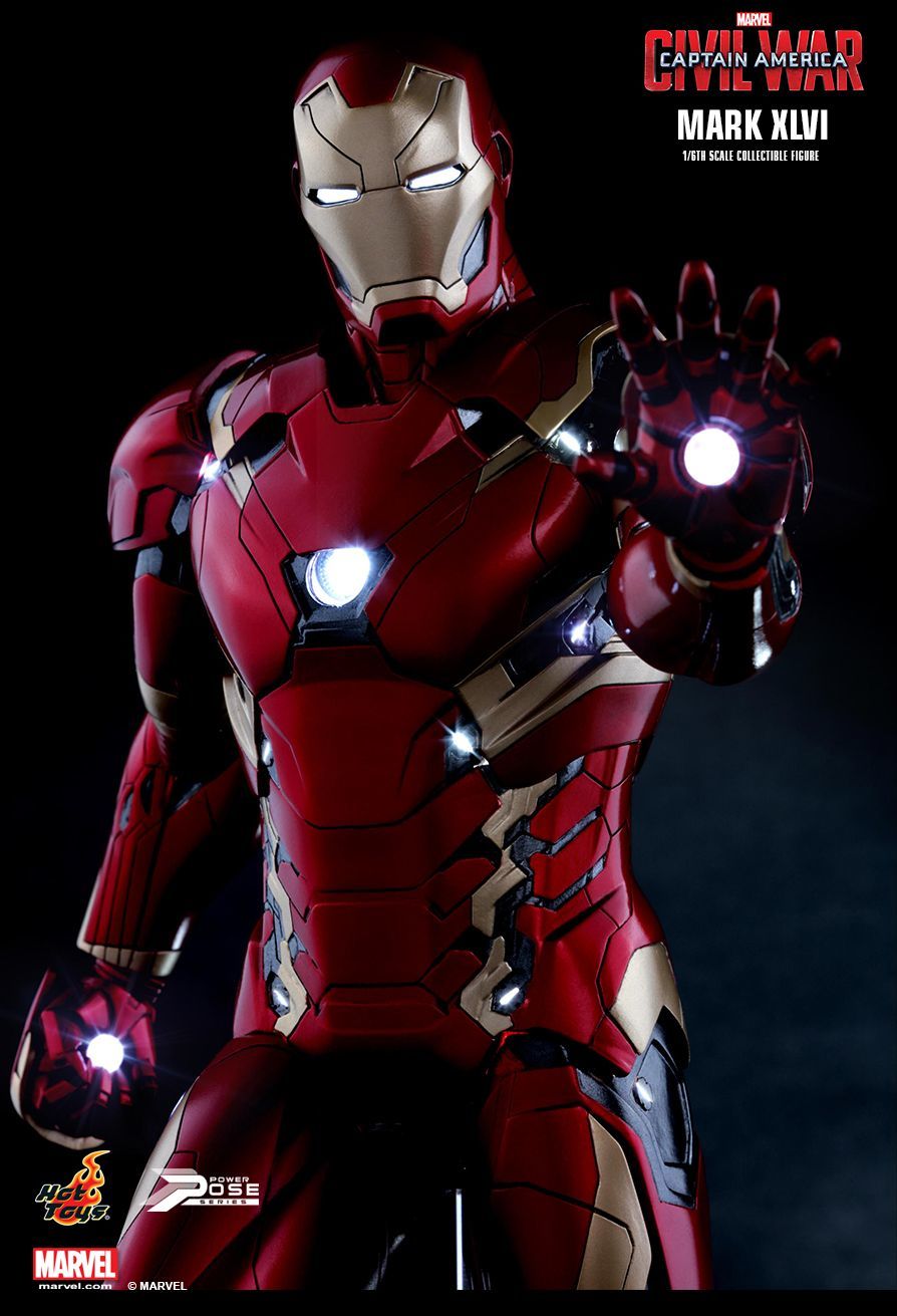 Captain America: Civil War - Iron Man Mark XLVI 1:6 Scale Figure image