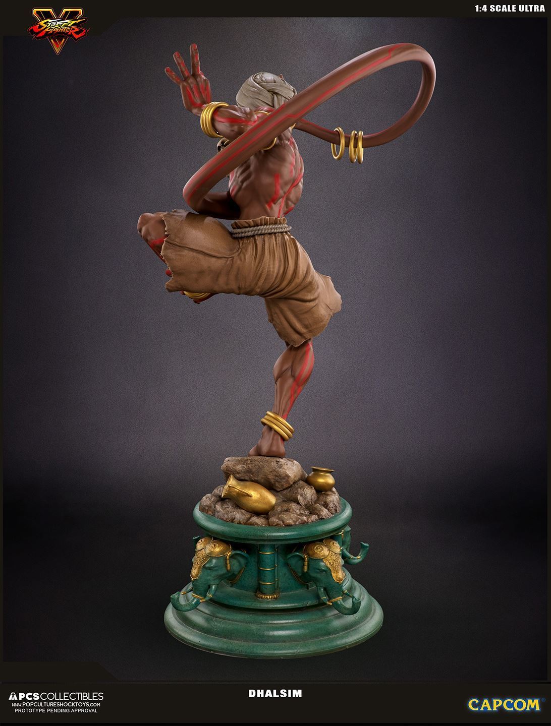 Streetfighter V - Dhalsim 1:4 Scale Statue image