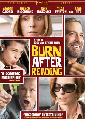 Burn After Reading on DVD image