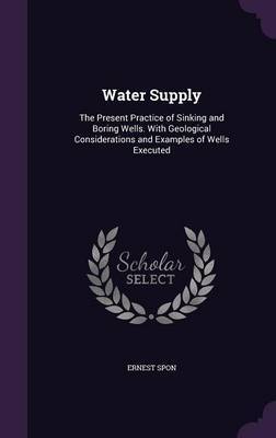 Water Supply by Ernest Spon image