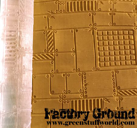 Green Stuff World Texture Rolling Pin: Factory Ground image