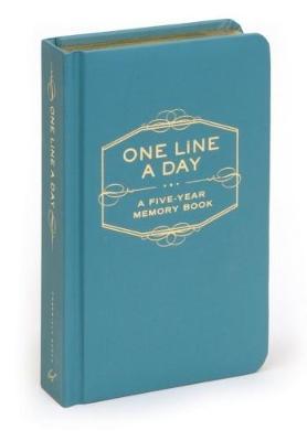 One Line a Day: A Five Year Memory Book on Hardback