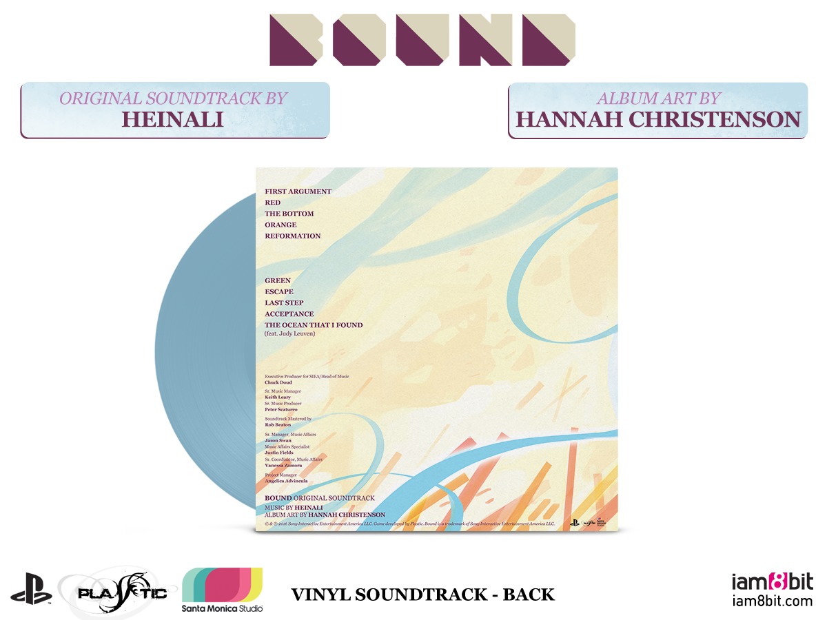 BOUND Original Soundtrack (LP) on Vinyl by Heinali