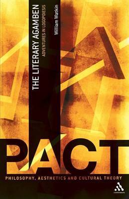 The Literary Agamben by William Watkin image