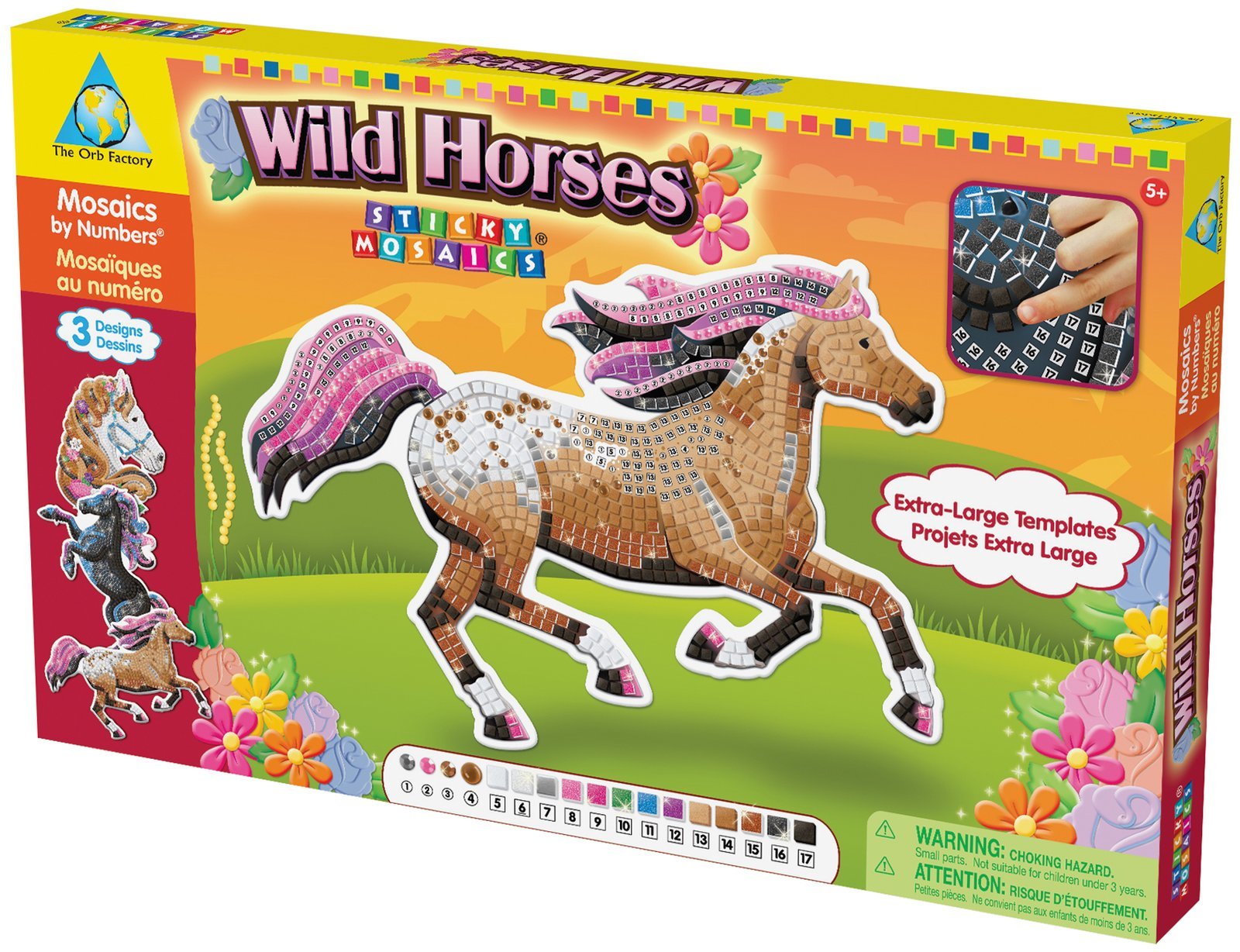 Buy Sticky Mosaics Wild Horses at Mighty Ape NZ