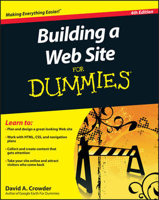 Building a Web Site For Dummies by David a Crowder image