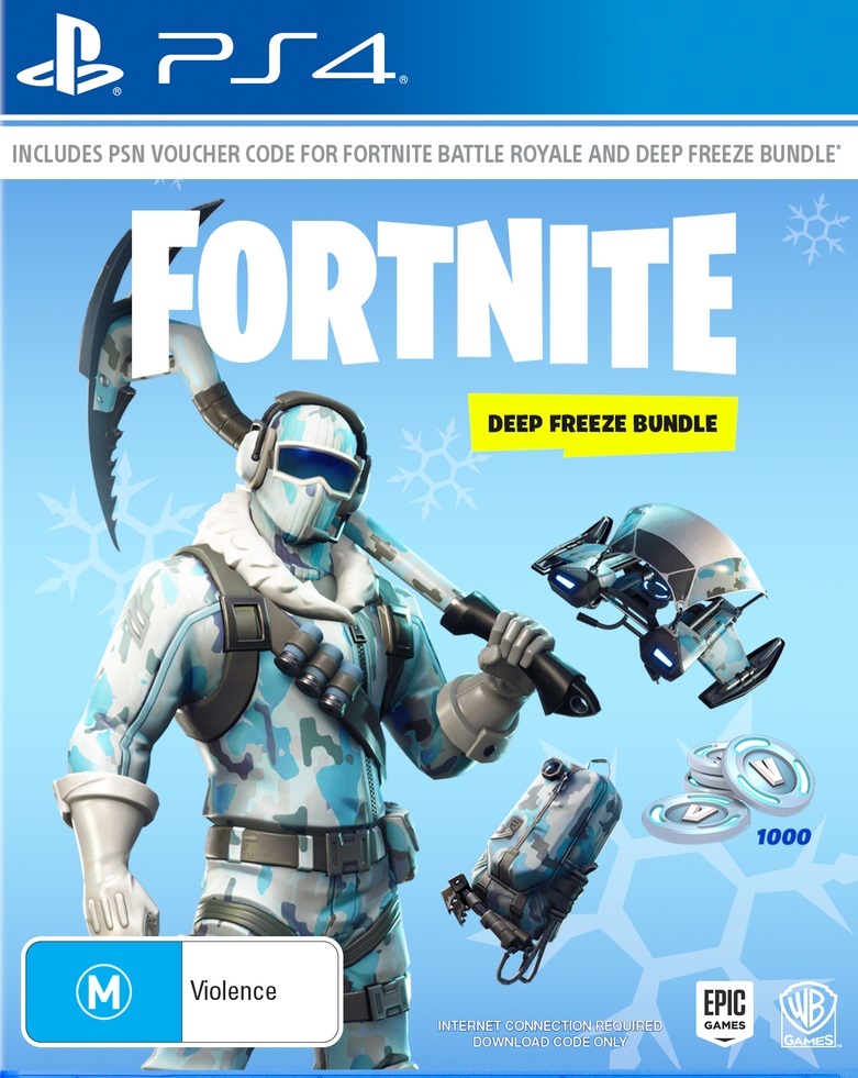 Fortnite: Deep Freeze Bundle (code in box) for PS4 image