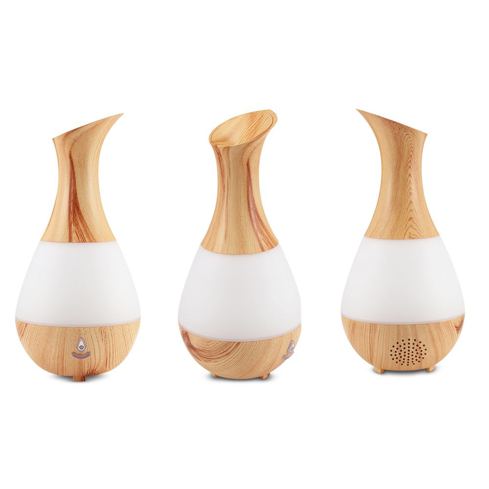 USB Bluetooth Speaker Aroma Air Diffuser - Lightwood image