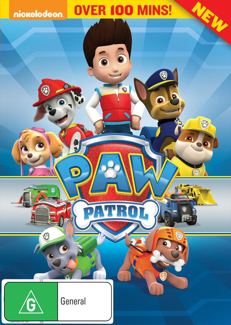 PAW Patrol on DVD