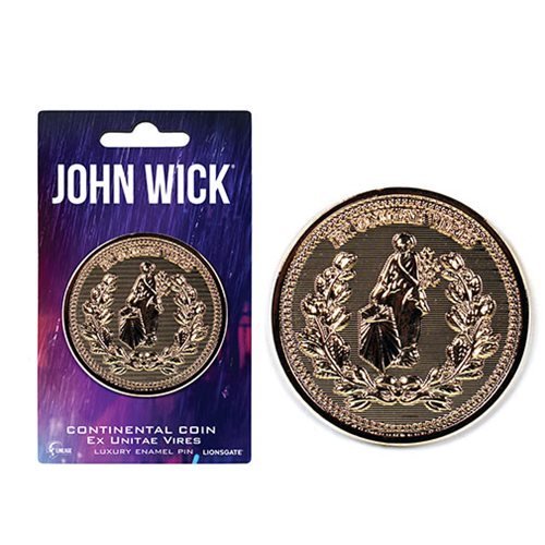 John Wick: Continental Coin - Luxury Replica Pin