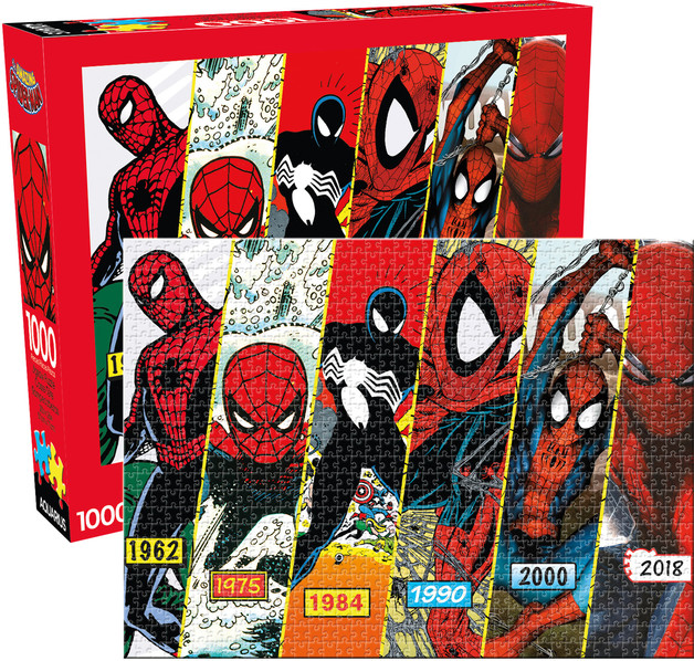 Aquarius Puzzle Marvel Spider-Man Timeline Puzzle 1,000 pieces