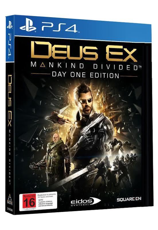 Deus Ex: Mankind Divided Day 1 Edition on PS4