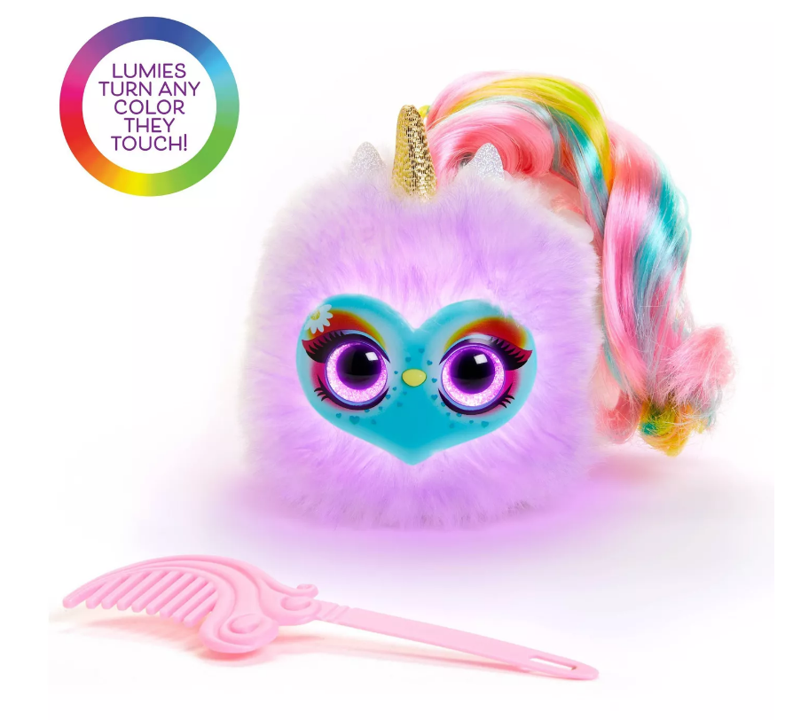 Pomsies: Lumies Interactive Plush - Sparkle Rush image