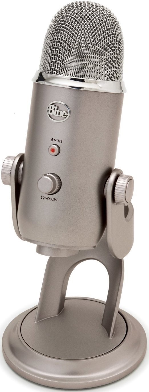 Blue Microphones Yeti Multi-Pattern USB Microphone (Platinum) for image