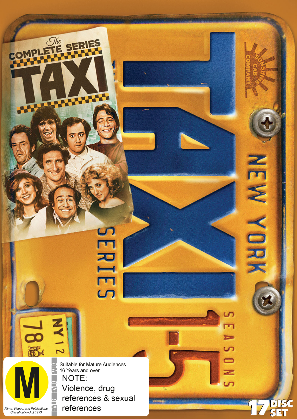 Taxi Complete Collection on DVD