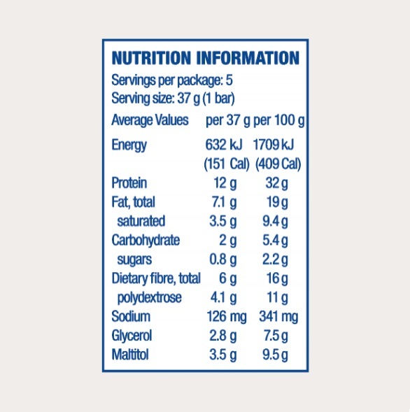 Atkins: Day Break Bars - Chocolate Chip Crisp (5 Pack) Day Break Bars image