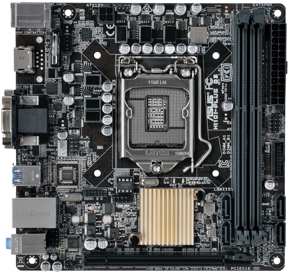 Asus H110i Plus D3 Motherboard At Mighty Ape Nz