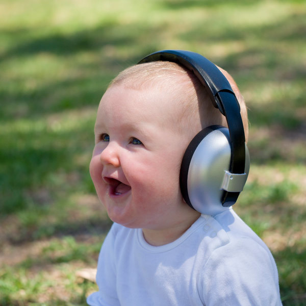 Banz Mini Earmuffs - Silver image
